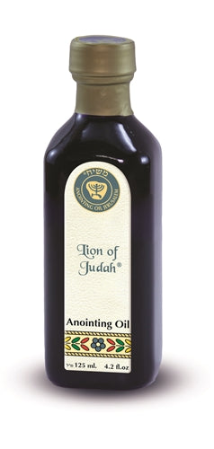Lion of Judah Biblical Anointing Oil 125ml | Holy Land Prayer & Blessing Oil