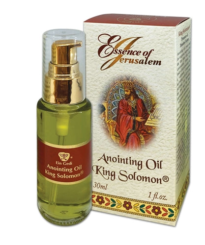King Solomon Anointing Oil – Holy Land Biblical Prayer Oil – 30 ml