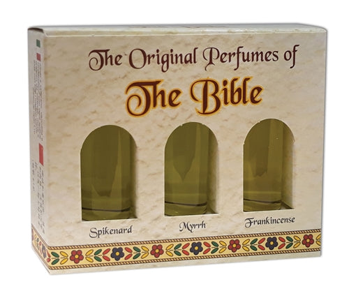 Original Perfumes of the Bible Anointing Oil Gift Set 30 ml – Myrrh, Frankincense & Spikenard