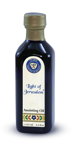 Light of Jerusalem Biblical Anointing Oil 125ml | Holy Land Prayer & Blessing Oil