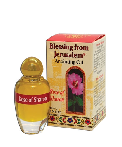 Rose of Sharon Anointing Oil – Holy Land Biblical Prayer Oil – 12 ml