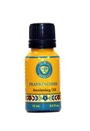 Frankincense Biblical Anointing Oil – Cobalt Blue Bottle 15ml