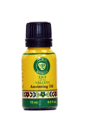 Lily of the Valleys Biblical Anointing Oil – Cobalt Blue Bottle 15ml