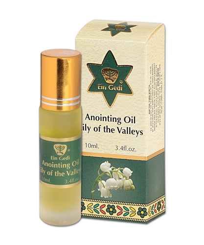 Lily of the Valley Biblical Anointing Oil Roll-On for Prayer, Worship & Spiritual Renewal – 10ml