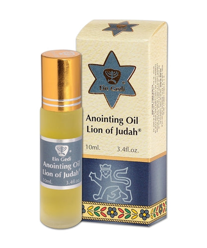 Lion of Judah Biblical Anointing Oil Roll-On for Prayer, Worship & Spiritual Victory – 10ml