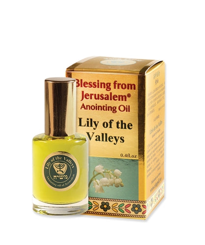 Lily of the Valleys Gold Line Biblical Anointing Oil – 12ml