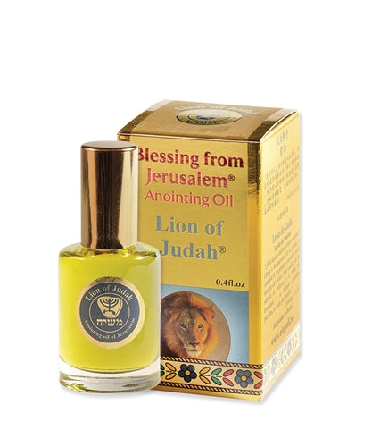 Lion of Judah Gold Line Biblical Anointing Oil – 12ml