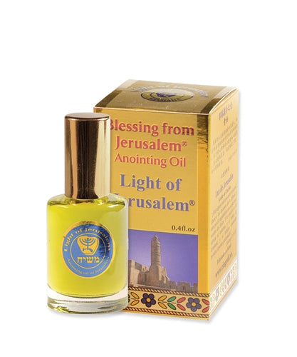 Light of Jerusalem Gold Line Biblical Anointing Oil – 12ml