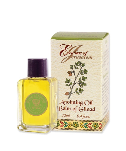 Balm of Gilead Anointing Oil – Essence of Jerusalem Holy Land Prayer Oil – 12 ml