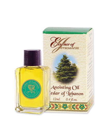 Essence of Jerusalem Cedar of Lebanon Biblical Anointing Oil – 12ml