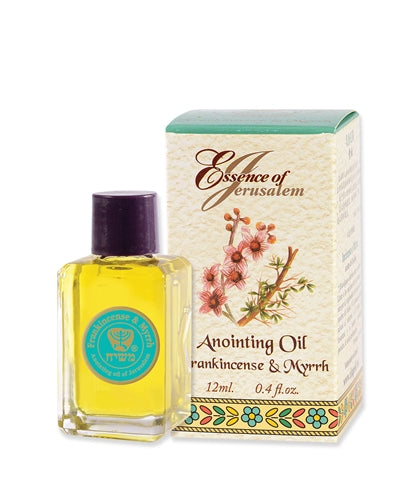 Essence of Jerusalem Frankincense & Myrrh Biblical Anointing Oil – 12ml