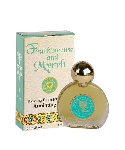 Frankincense & Myrrh Biblical Anointing Oil for Prayer, Worship & Spiritual Healing – 7.5ml