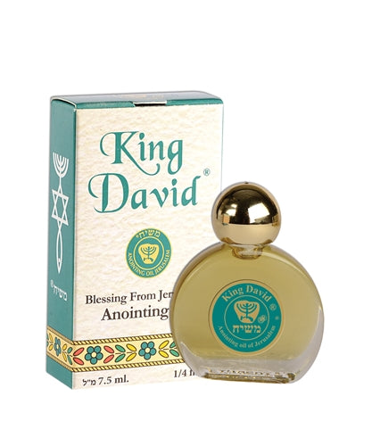 King David Biblical Anointing Oil for Prayer, Worship & Divine Strength – 7.5ml