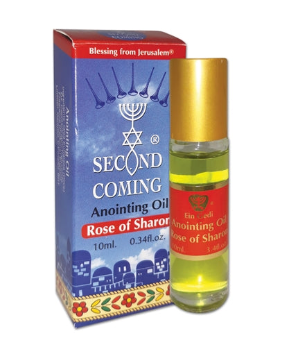 Second Coming Biblical Rose of Sharon Anointing Oil for Prayer, Hope & Spiritual Restoration – 10ml